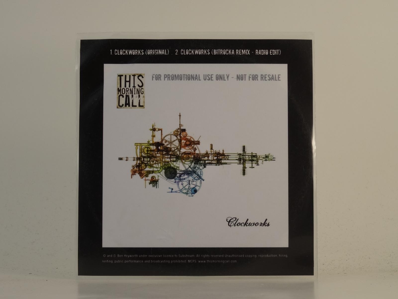 THIS MORNING CALL CLOCKWORKS (H1) 2 Track Promo CD Single including Picture Slee