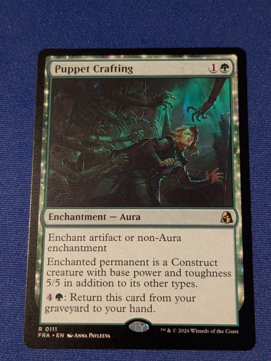 Frattura realtà artigianato pupazzo #111 quasi nuovo MTG