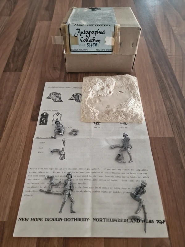 Kit figurines militaires vintage 54mm - New Hope Design / Osprey Publishing