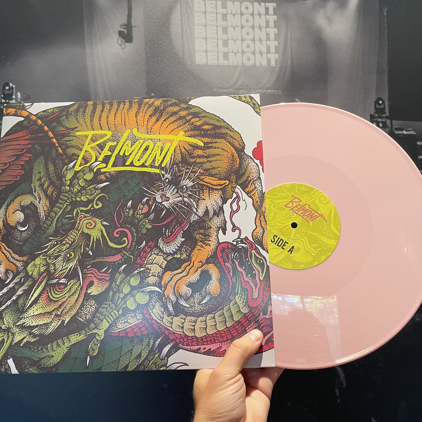 Belmont - Belmont LP Baby Pink Vinyl /600 Mutant League Records NM