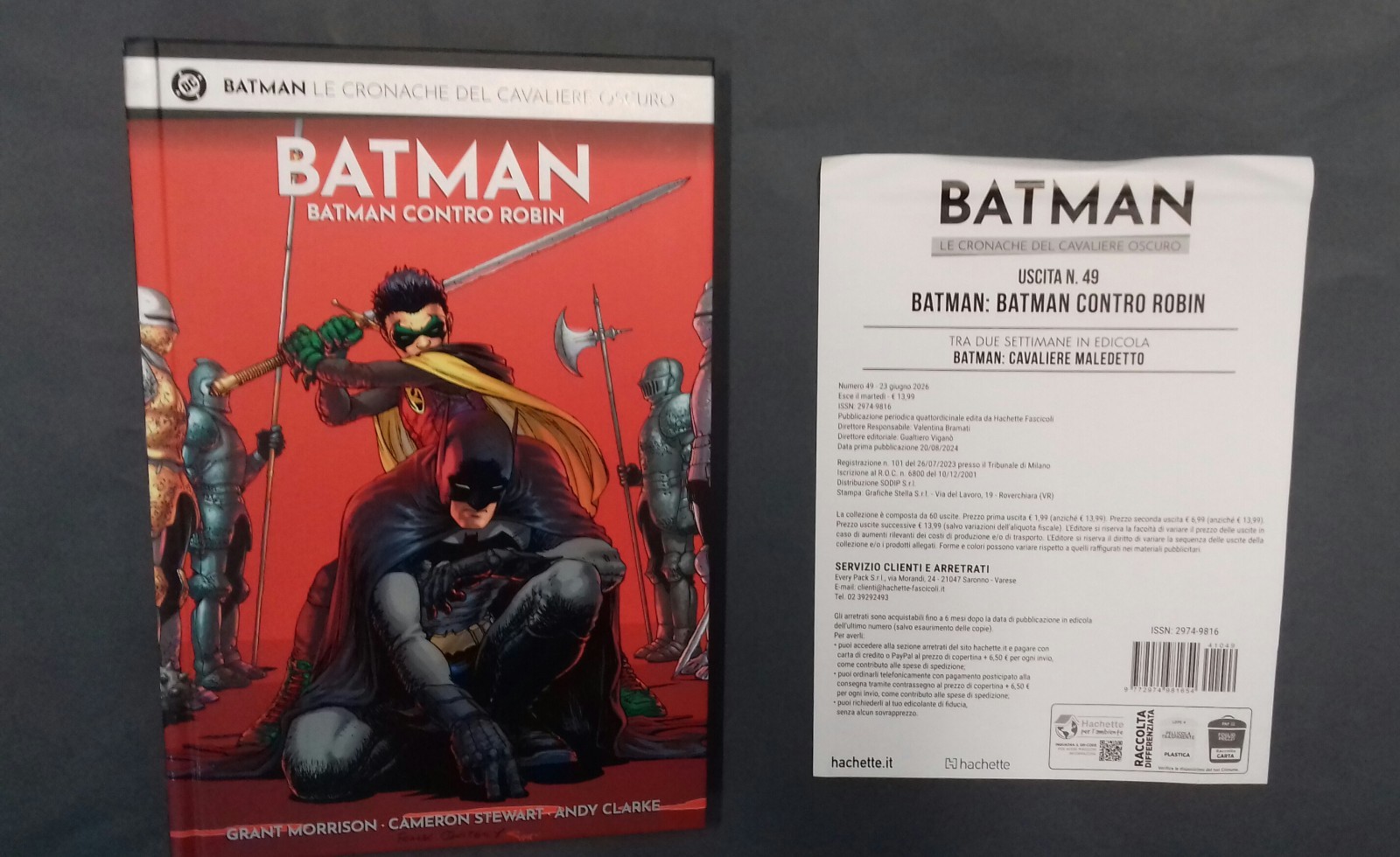 Batman contro Robin,Le cronache del cavaliere oscuro, n 49,Hachette 2026