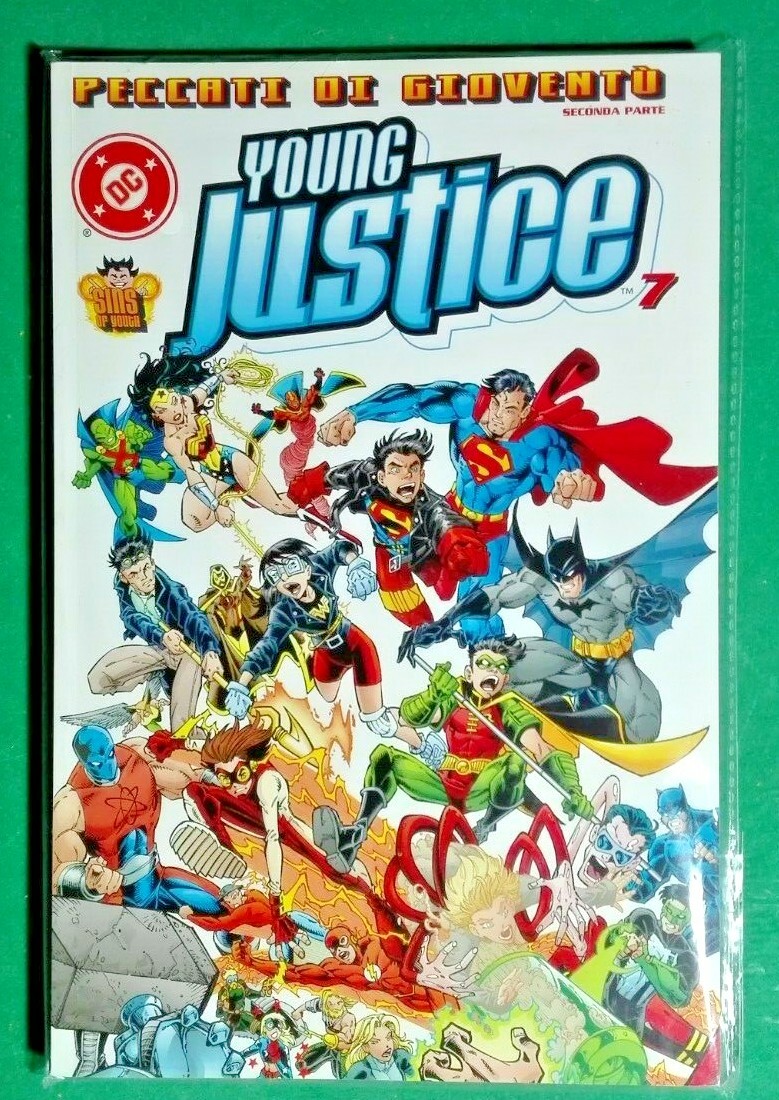 R@RO FUMETTO YOUNG JUSTICE  N.7 -NEW EDICOLA -RIF.3160
