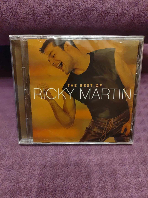 ricky martin cd ricky martin the best of - greatest hits - sony - sigillato