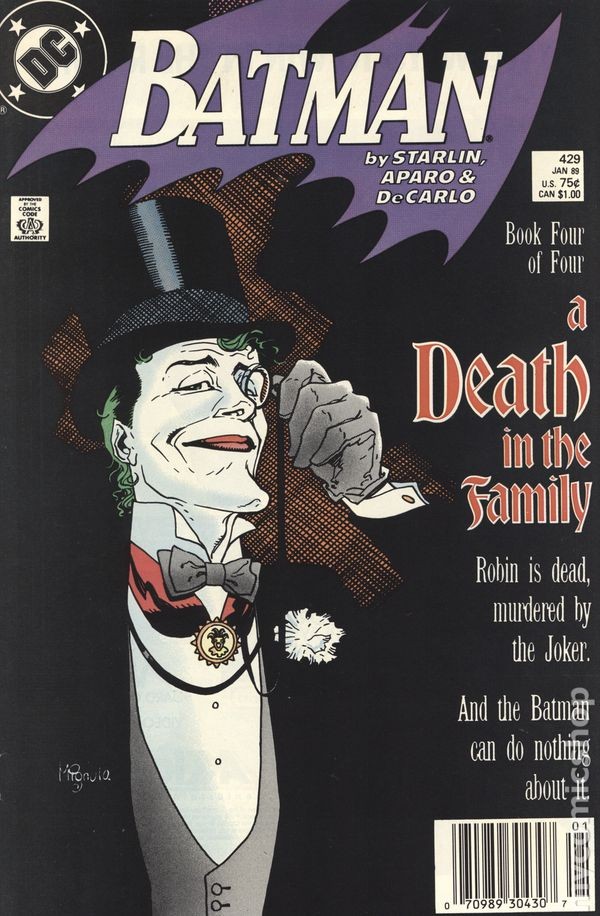 Batman #429N VG/FN 5.0 1989 Immagine Stock