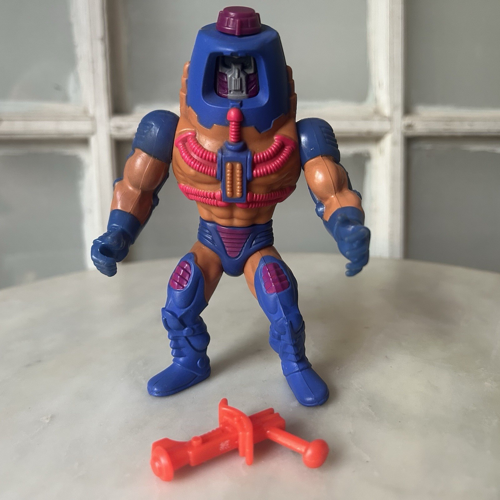 Modellino vintage 1982 MAN-E-FACES Masters Of The Universe Transforming MOTU