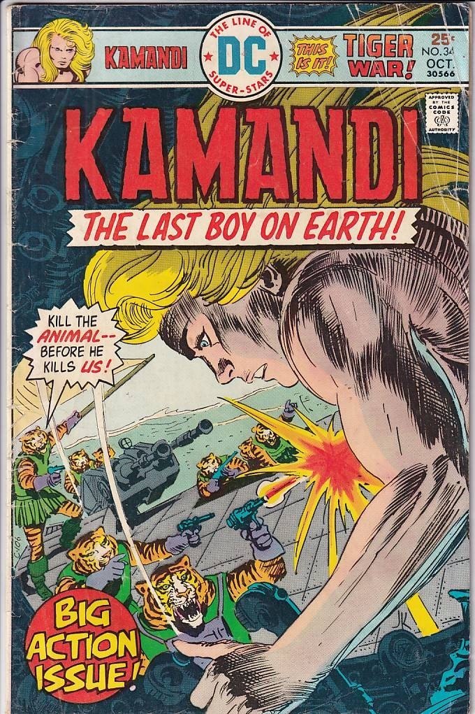 42836: DC COMICS KAMANDI #34 grado VG