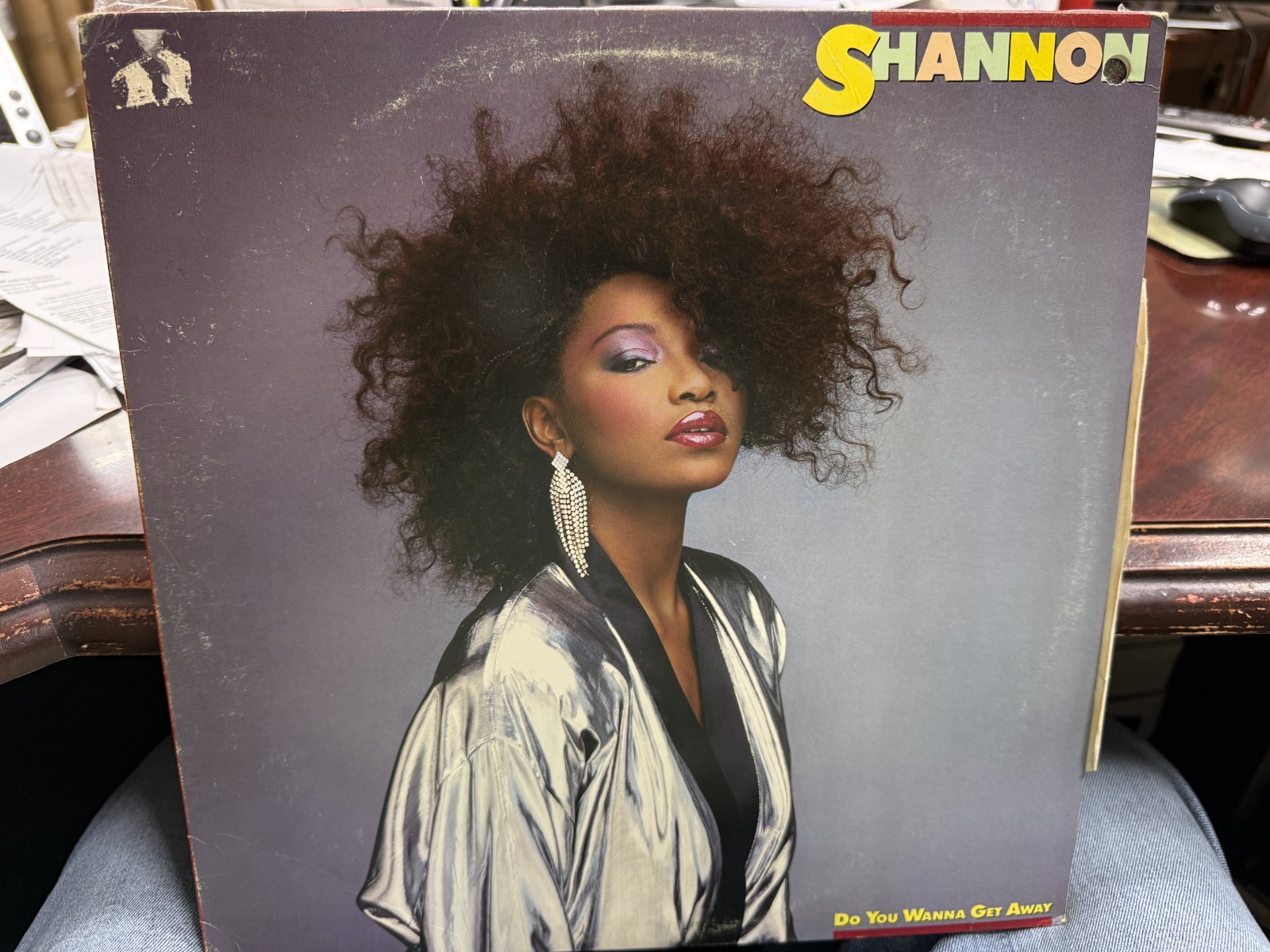 Shannon Do You Wanna Get Away LP 1985 Mirage 90267 DJ PROMO EX