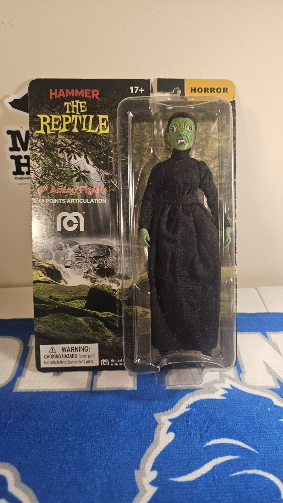 Modellino MEGO Monsters Il Rettile 8" Hammer Films (2021) Horror