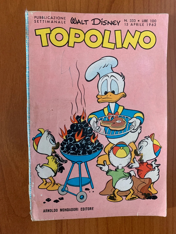 Topolino n. 333 - Arnoldo Mondadori Editore - 15 Aprile 1962