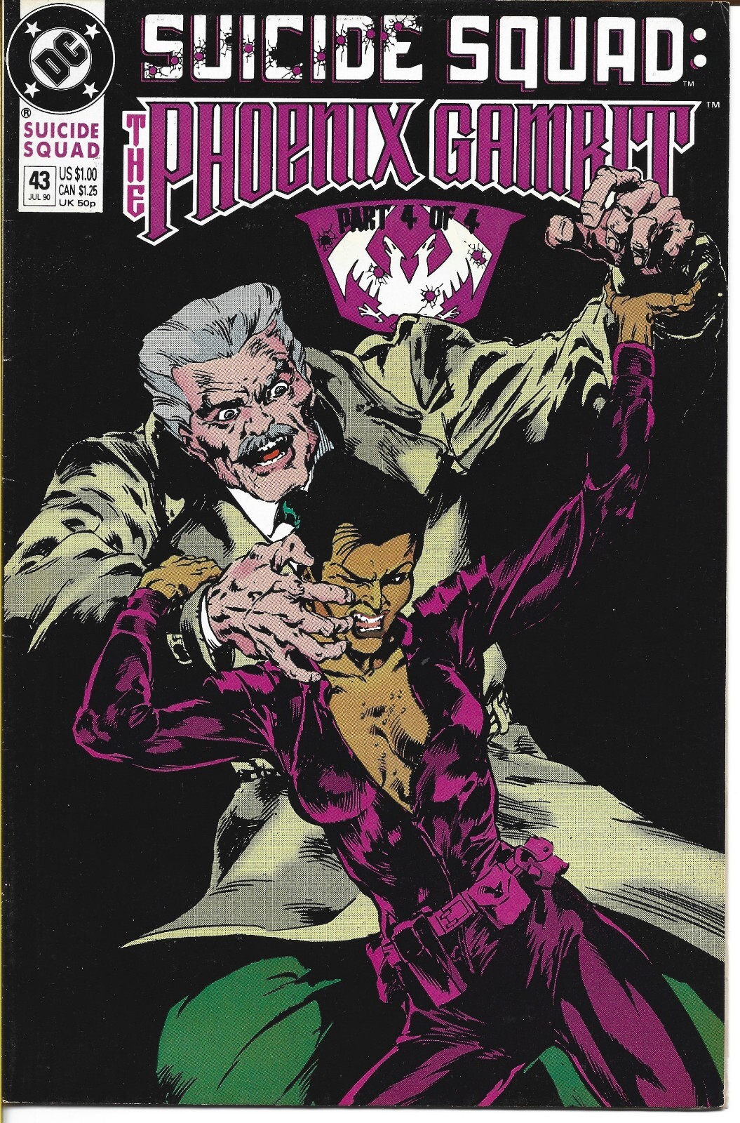 SUICIDE SQUAD #43 DC COMICS 1990 BAGGED AND BOARDED