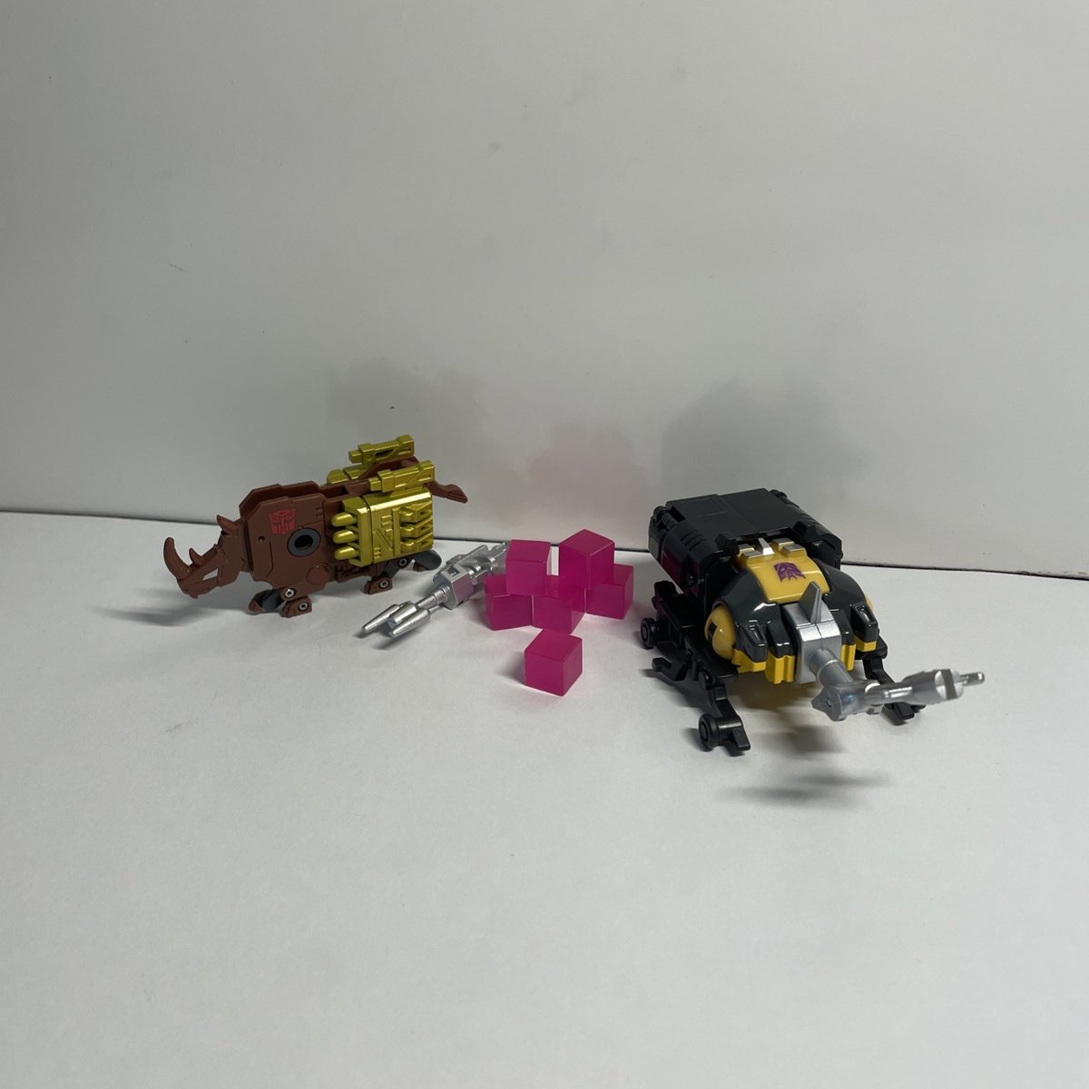 Transformers Ramhorn & Bombshell Completo Retro 40° Toon Riedizione Incredibile 