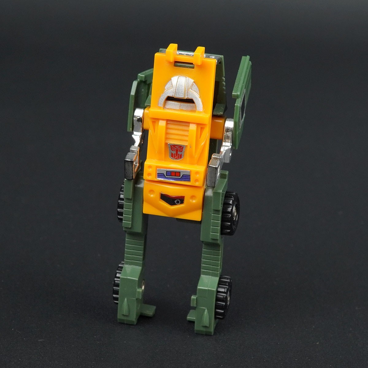 Minibot Brawn Transformers G1 completo + sfregamento Hasbro 1985 260811