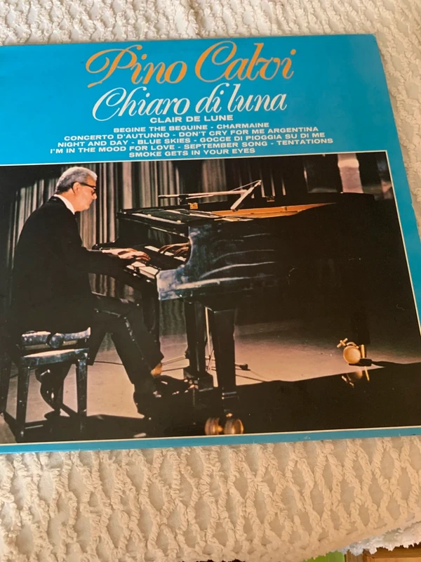 Vinile Pino Calvi chiaro di luna