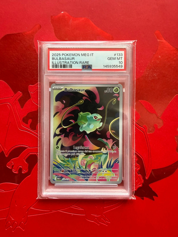 Bulbasaur Mega Evoluzione PSA 10