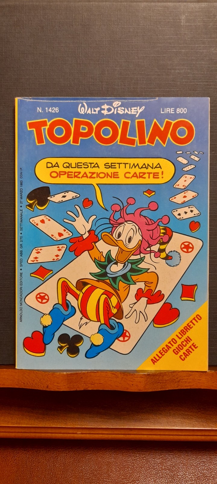 TOPOLINO LIBRETTO 1426 del 27-3-1983 - PIU' CHE OTTIMO