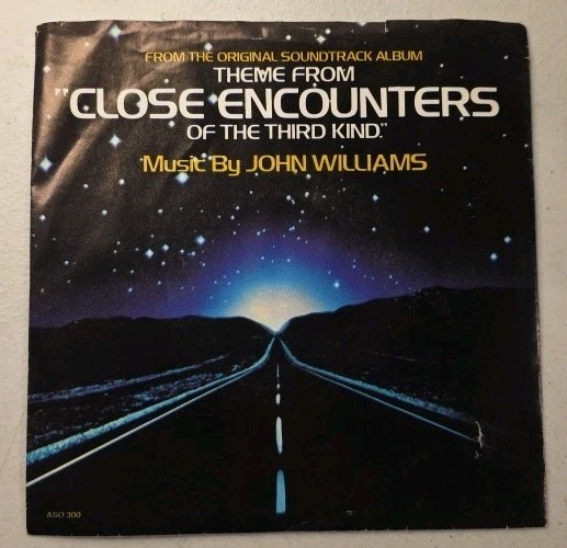 Vintage 45 RPM Picture Sleeve ~ Close Encounters of the Third Kind.