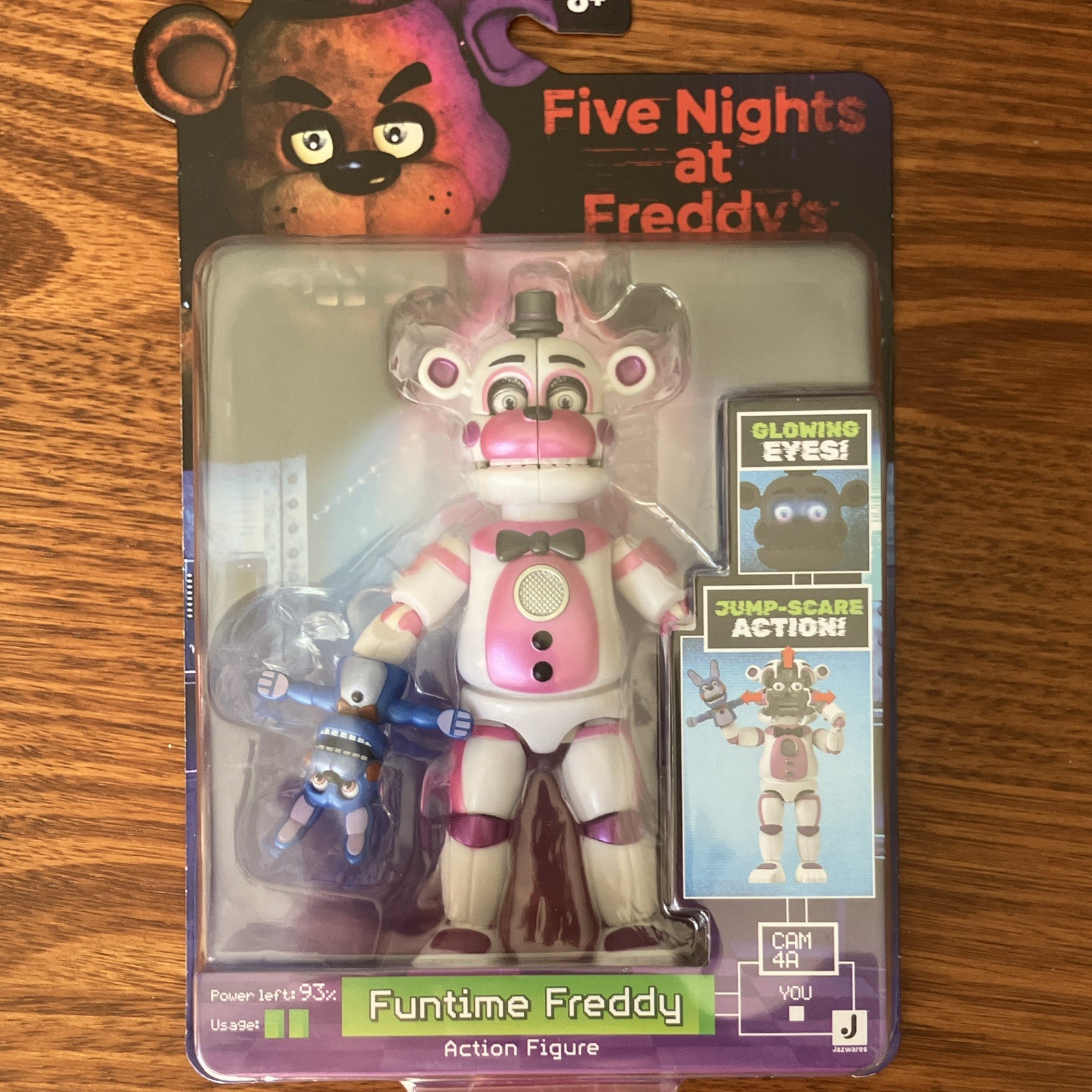 Jazwares Five Nights at Freddy's Action Figure 5" FNAF Fun time Freddy