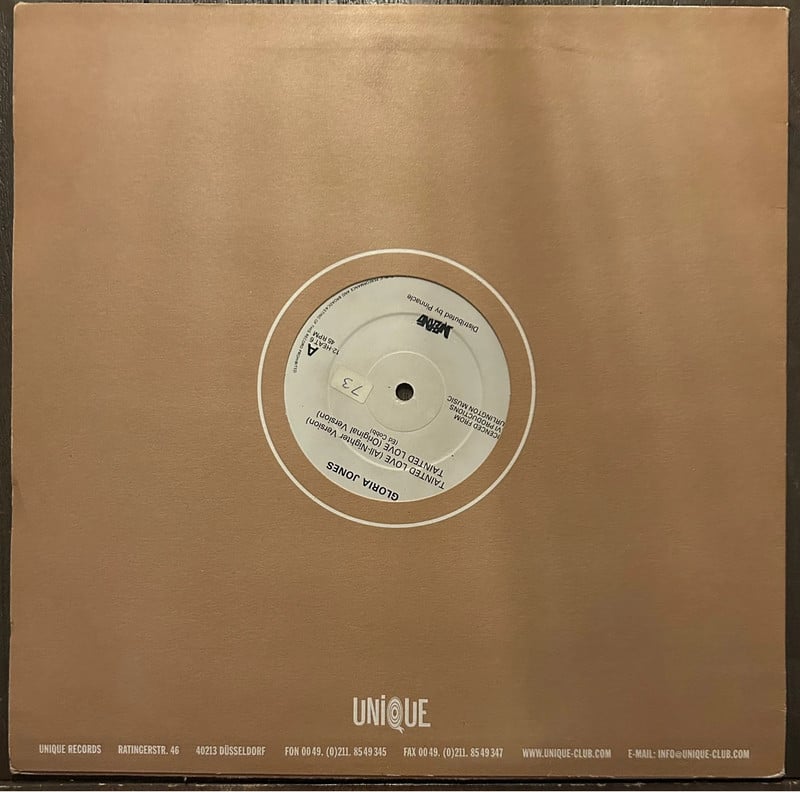 Gloria Jones / Various – Tainted Love / 6T's Houseparty