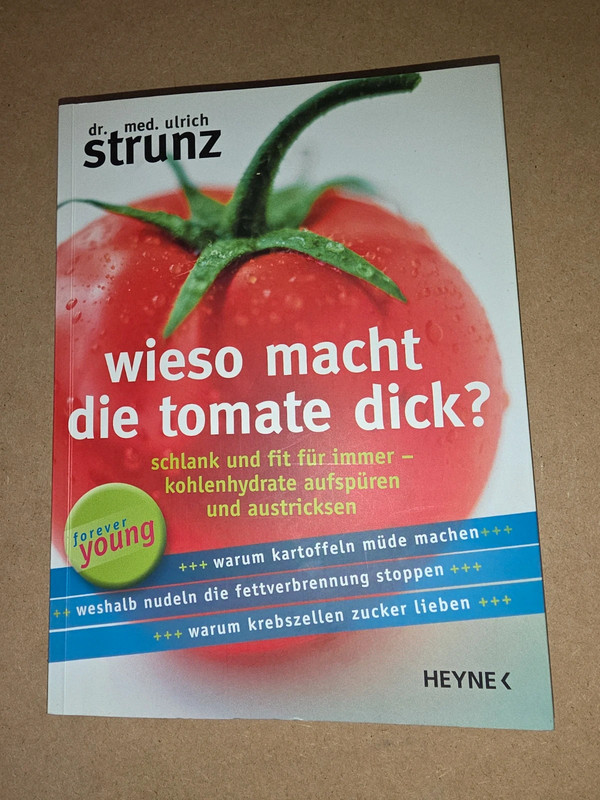 Buch "wieso macht die tomate dick?"