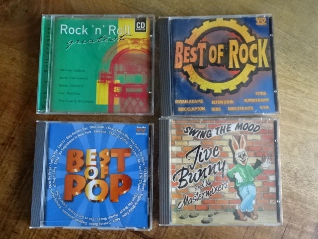 CD 4cds Rock and Pop