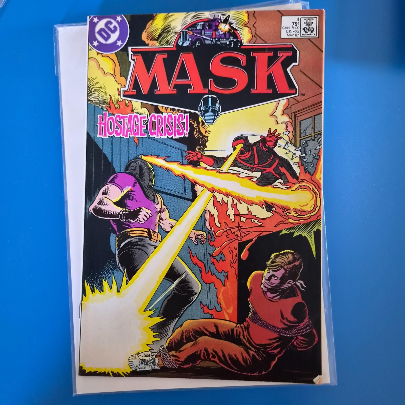 Mask #4 1987 DC Comics FREE P+P £10+