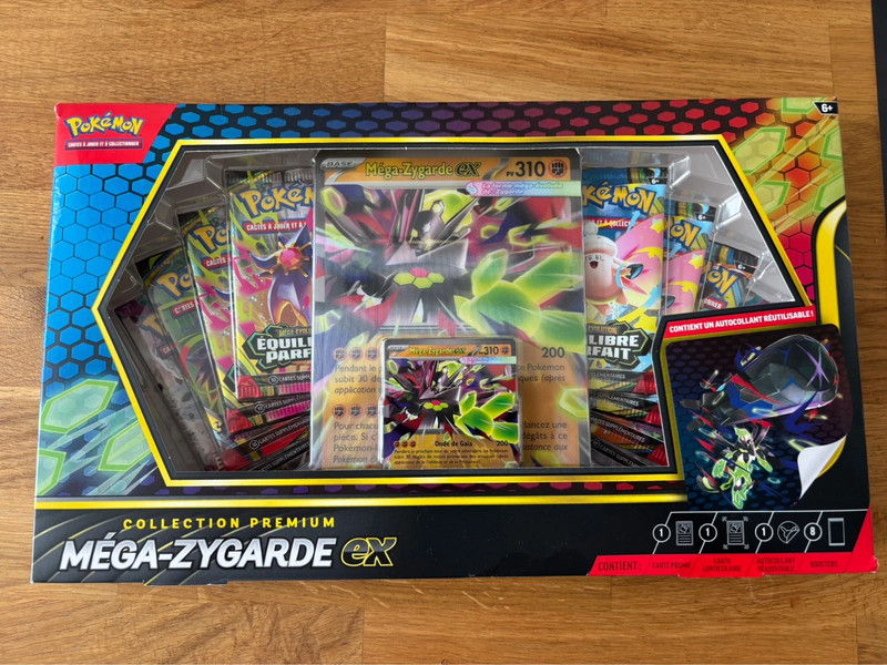 Coffret Pokémon mega zygarde neuf