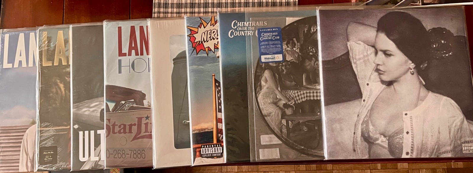 Lana Del Rey- 9 Vinyl Record Lot NM