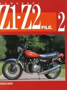 Kawasaki Z1 Z2 file 2 Z 900 super4 750RS catalogo ricambi manutenzione... modulo libro JP