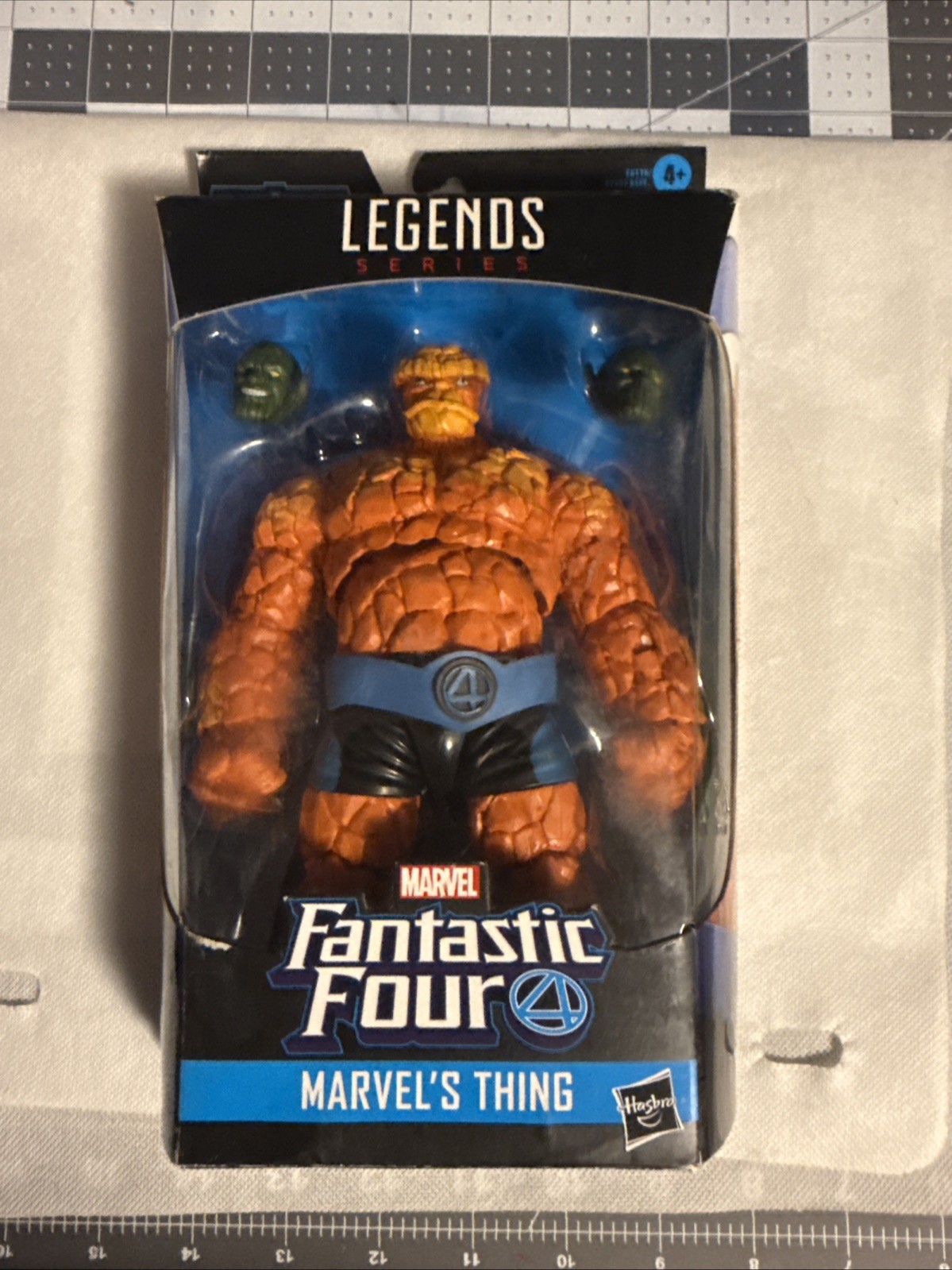 Hasbro Marvel Legends Fantastic Four THE THING 6" Figura BAF Super Skrull 2019