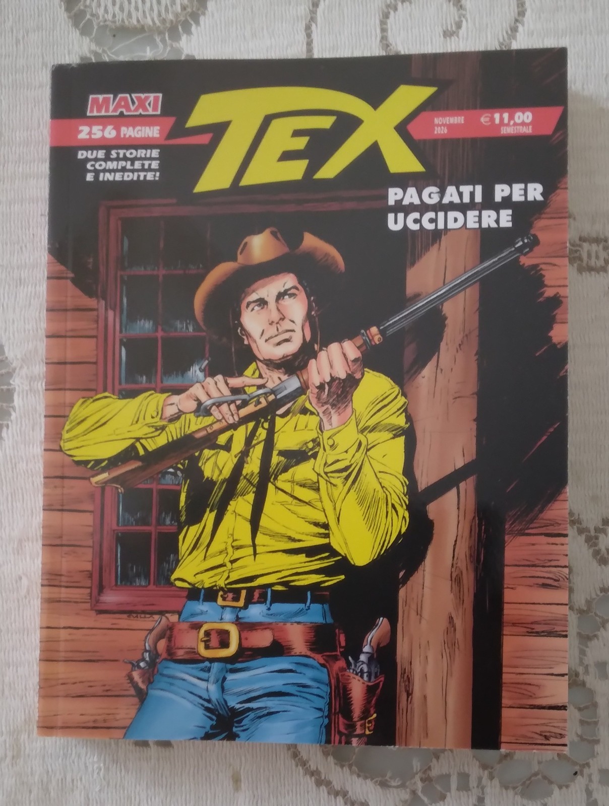 MAXI TEX 39- PAGATI PER UCCIDERE- RUJU,DANUBIO, ECCHER, SCASCITELLI-OTTIMO