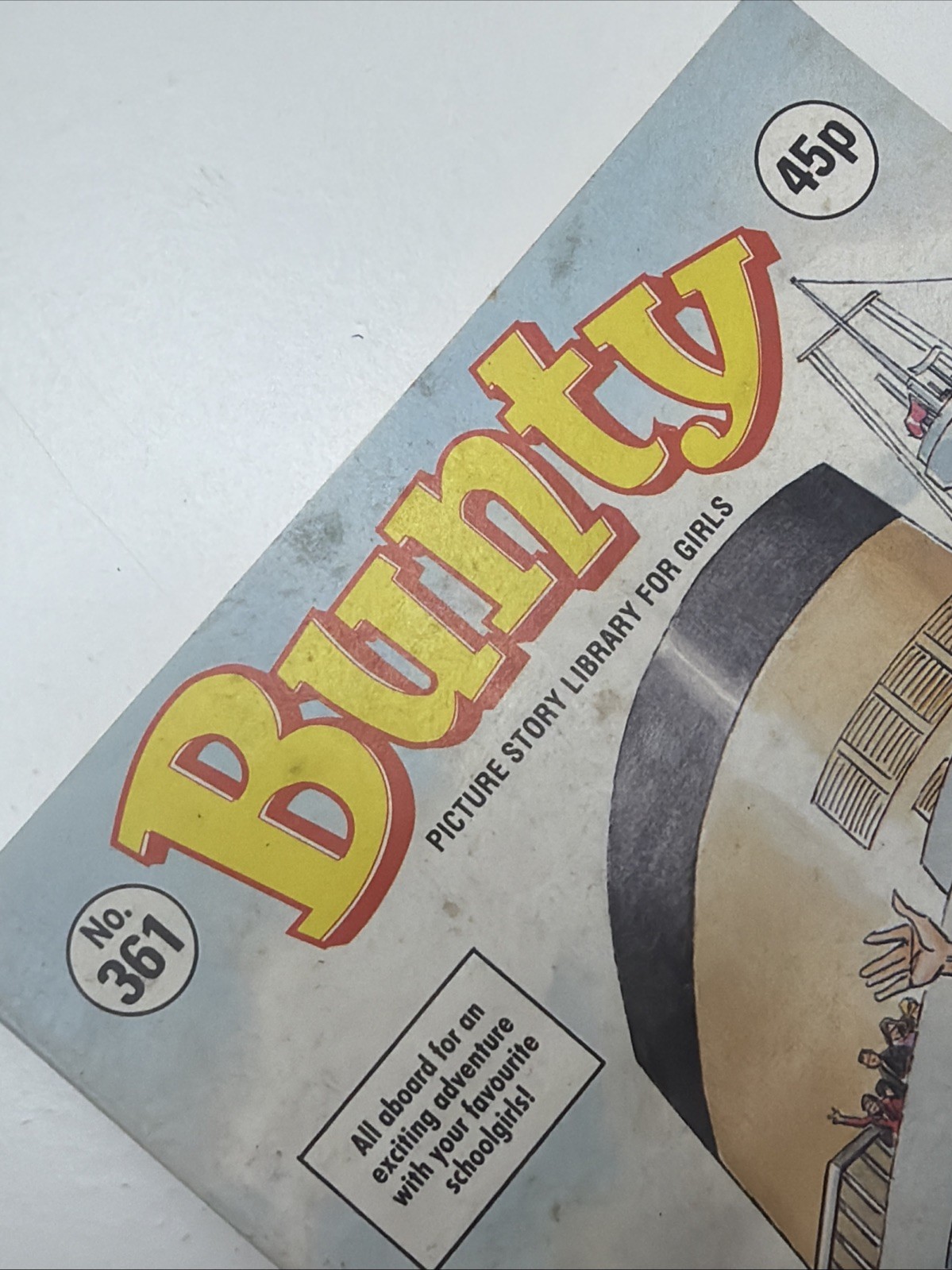 BUNTY Picture Story Library For Girls 1993 No. 361 - Vintage 90s Comic Nostalgia