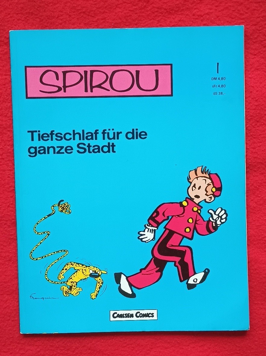 SPIROU Volume 1 Franquin, Sonno Profondo per tutta la città