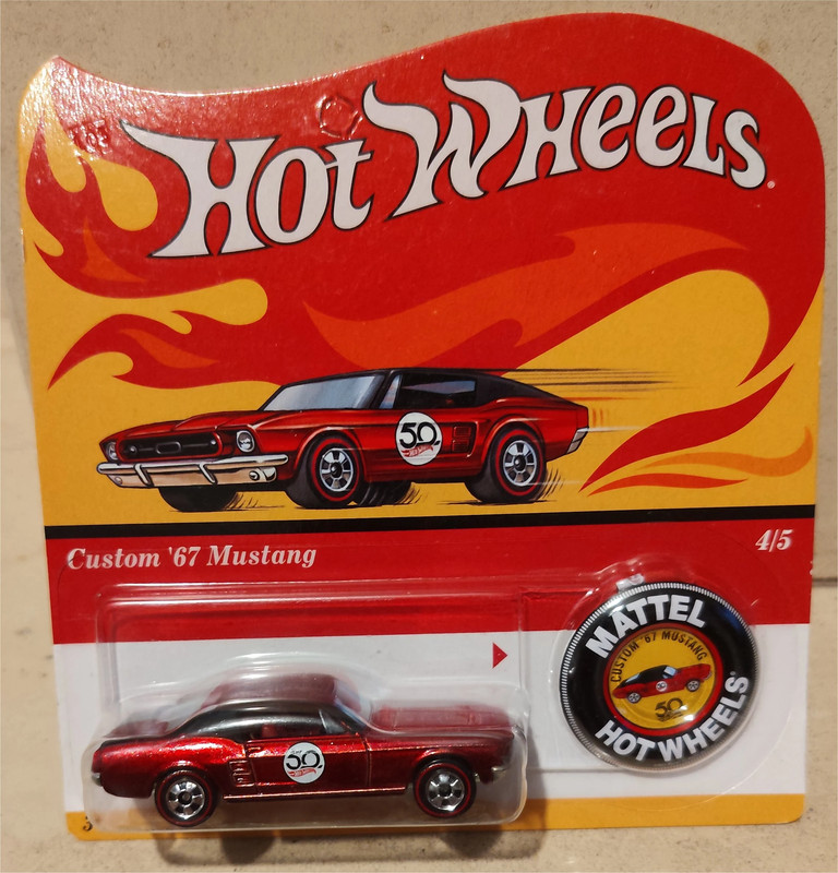 Hot Wheels - Custom 67 Mustang - 50th Anniversary Originals (2018)