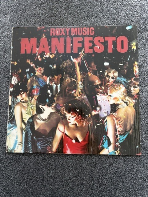 ROXY MUSIC:MANIFESTO VINYL LP 1979:POLH 001.