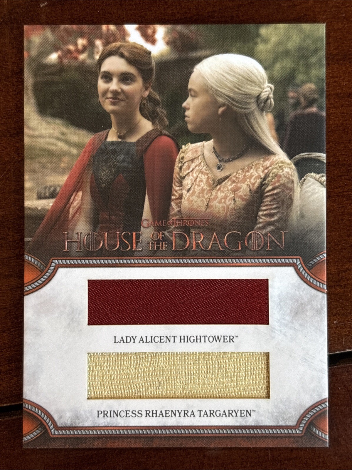 House Of The Dragon Series 2 Lady Alicent Princess Rhaenyra Dual Costume Relic