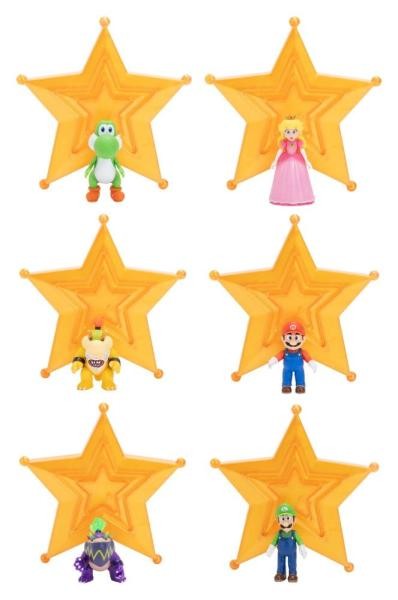Der Super Mario Galaxy Film Actionfiguren 4 cm Wave 1 Sortiment (12)