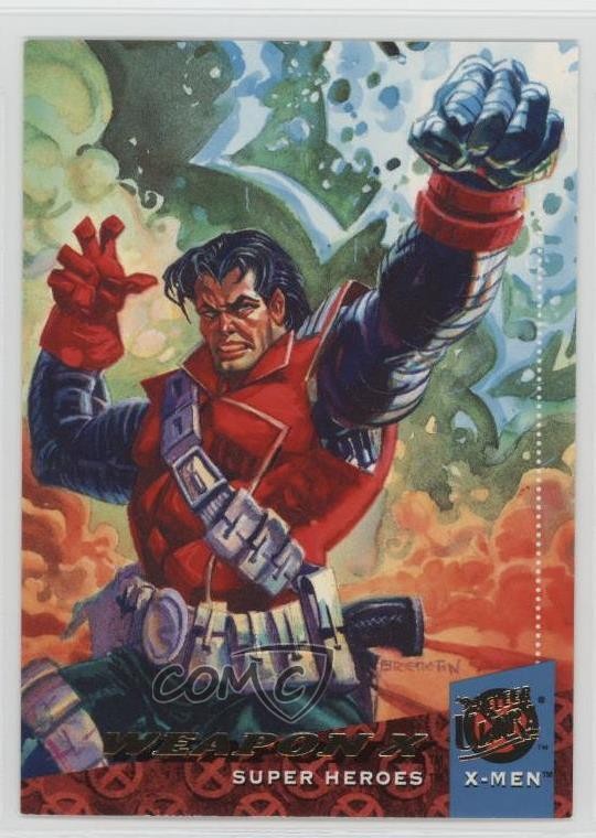 1994 Fleer Ultra Marvel X-Men Super Heroes Weapon X #47 5ui
