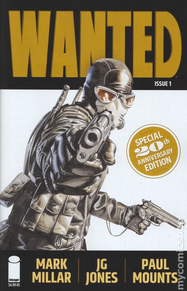 Wanted 20th Anniversary Special Edition #1 VF 2023 Stock Image