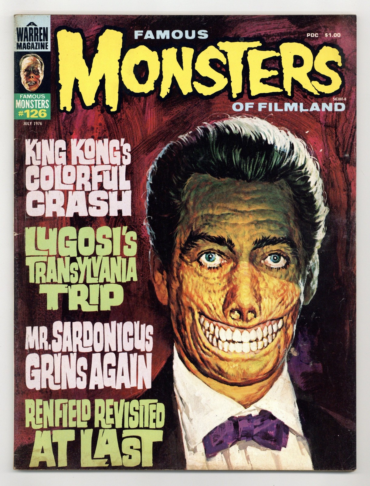 Famous Monsters of Filmland Magazine #126 VG- 3.5 1976