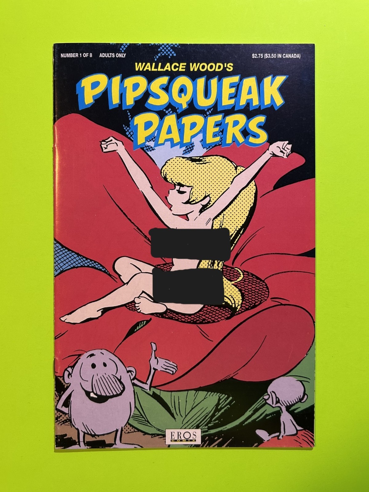 PIPSQUEAK PAPERS #1 (Eros Comix) Wallace WALLY WOOD Comic