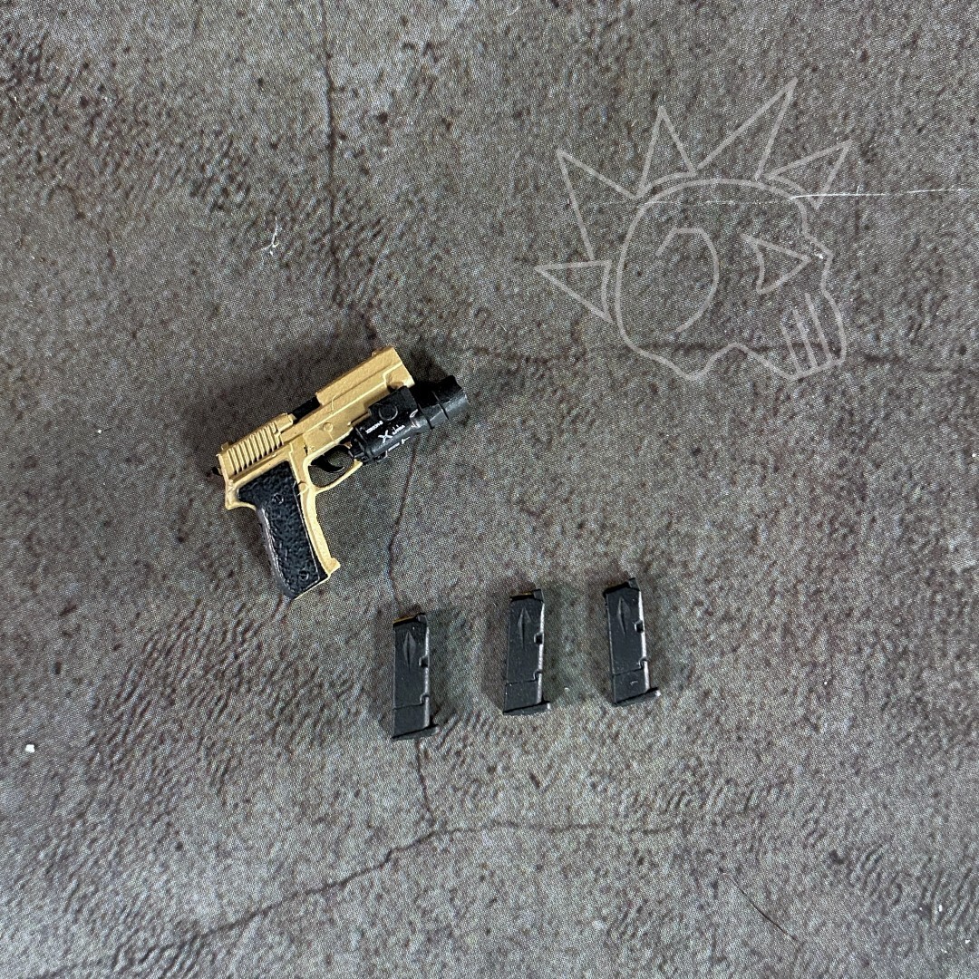 Set Pistola P226 Scala 1/12 Accessorio Personalizzato Action Figure - SA03