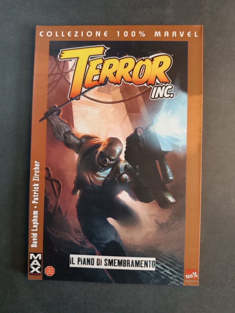 Fumetto TERROR in Il piano smembrato - Marvel 100% Max Comics