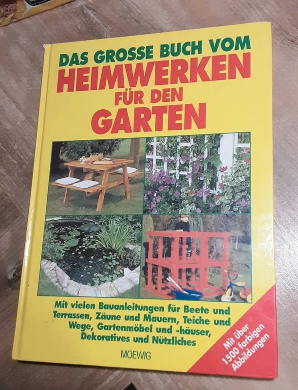 Buch "Das große Buch vom Heimwerken für den Garten" von 1996
