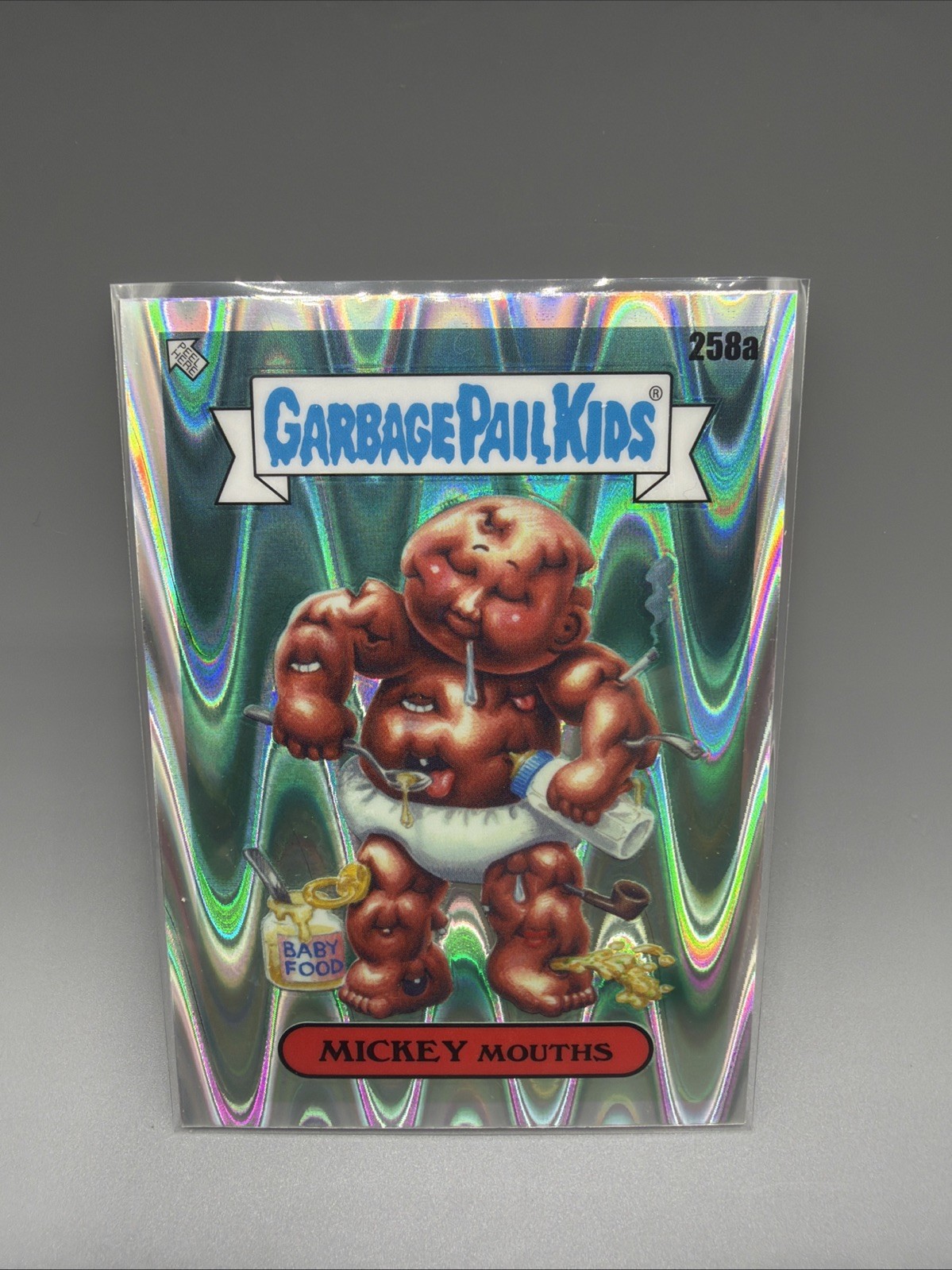 Topps Spazzatura Secchio Bambini RayWave Riflettore Bocche di Topolino ��