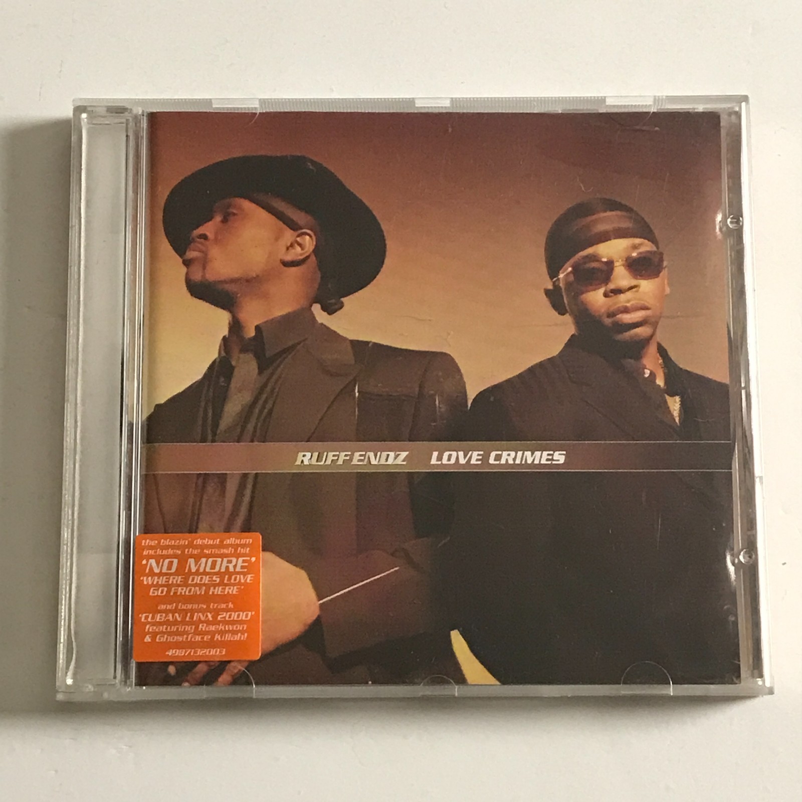 Ruff Endz - Love Crimes CD Album 2000 – 498713 2 EX/EX