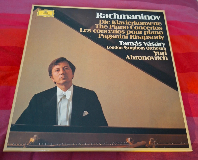 Rachmaninov - Tamas Vásáry / Yuri Ahronovitch - Die Klavierkonzerte Paganini Rhapsody