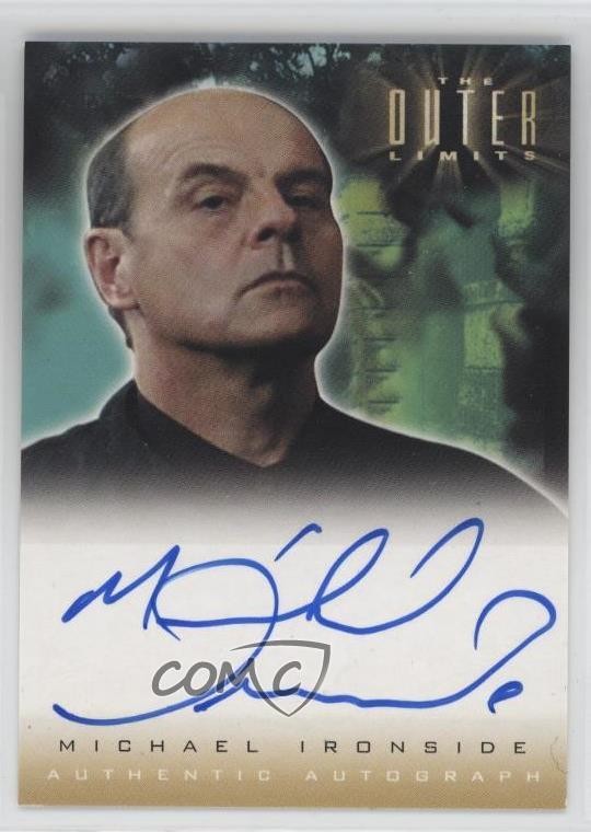 2003 The Outer Limits: Sex Cyborgs & Science Fiction Michael Ironside Auto 4at