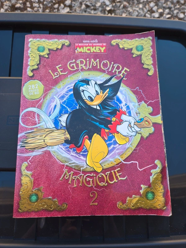 Livre BD le grimoire magique 2