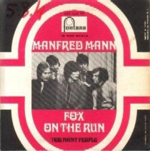 Manfred Mann - Fox On The Run (7", Single, Mono) (Very Good Plus (VG+)) - 411750