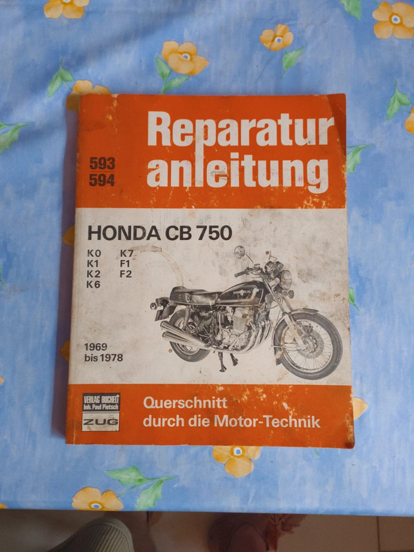 Reparaturbuch Honda CB 750
